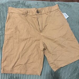 Old Navy Men's Khaki Flat Front Shorts